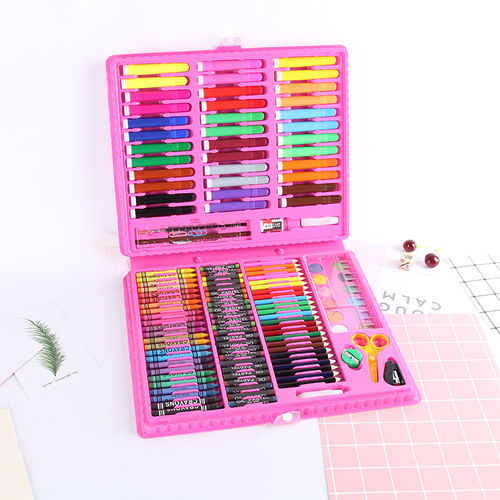 兒童水彩筆繪畫套裝 啟蒙美術(shù)學(xué)習(xí)的理想文具與禮物